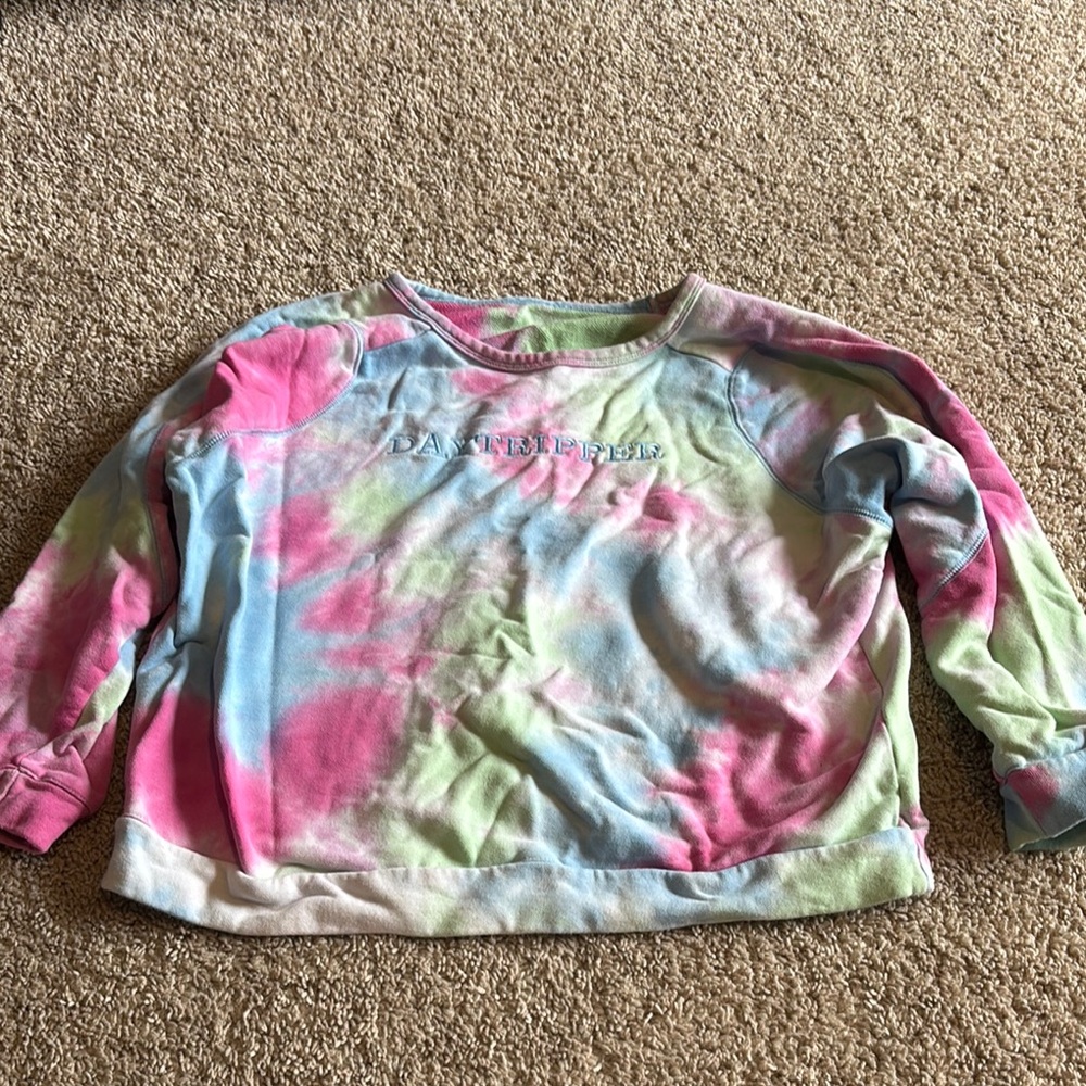 Colorful Tie-Dye Kids Sweatshirt